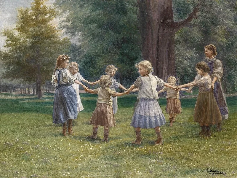 1859-Carl Massmann - Danza rotonda per bambini